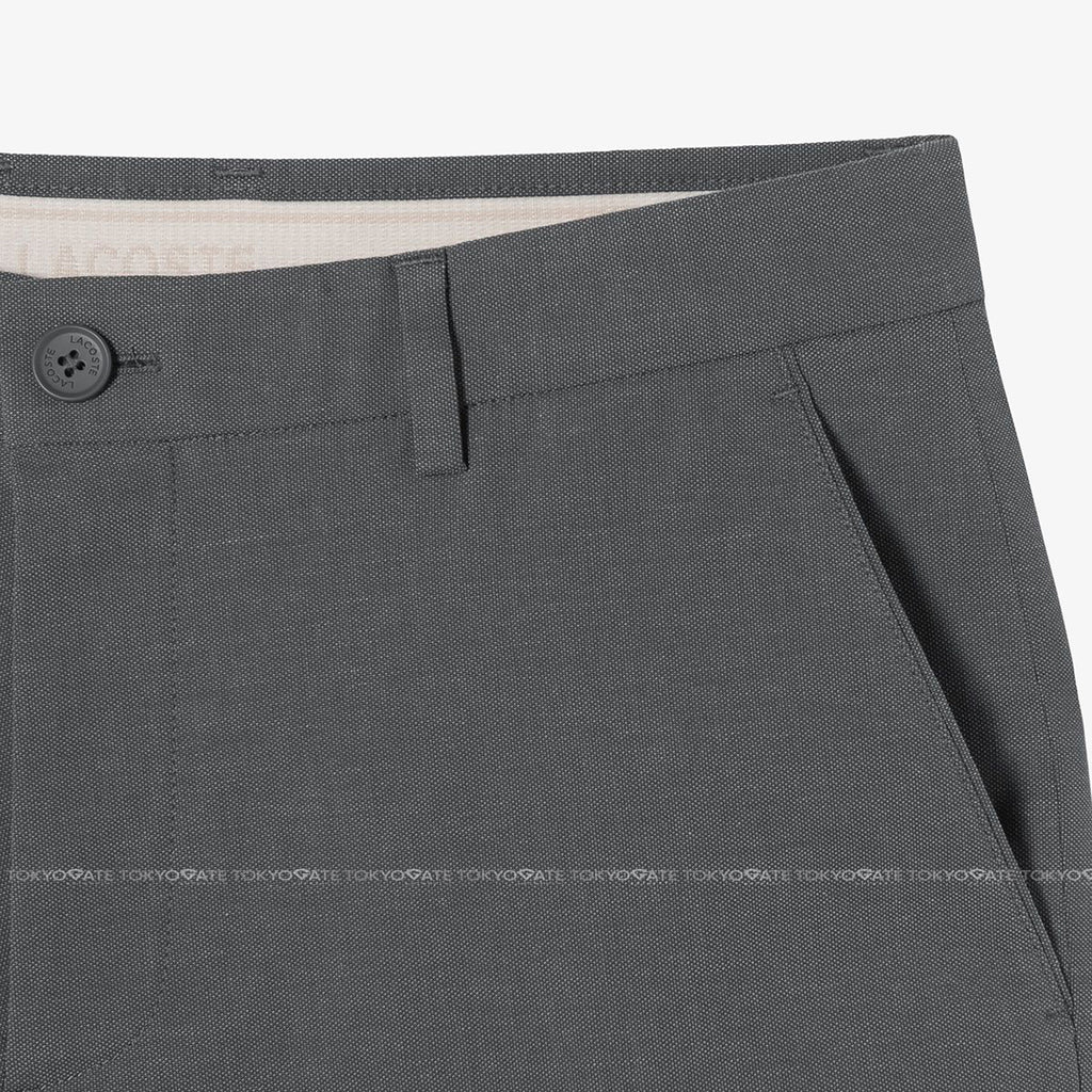 Quần âu Lacoste HH354E S5T Crepe Cotton Trousers Regular Fit