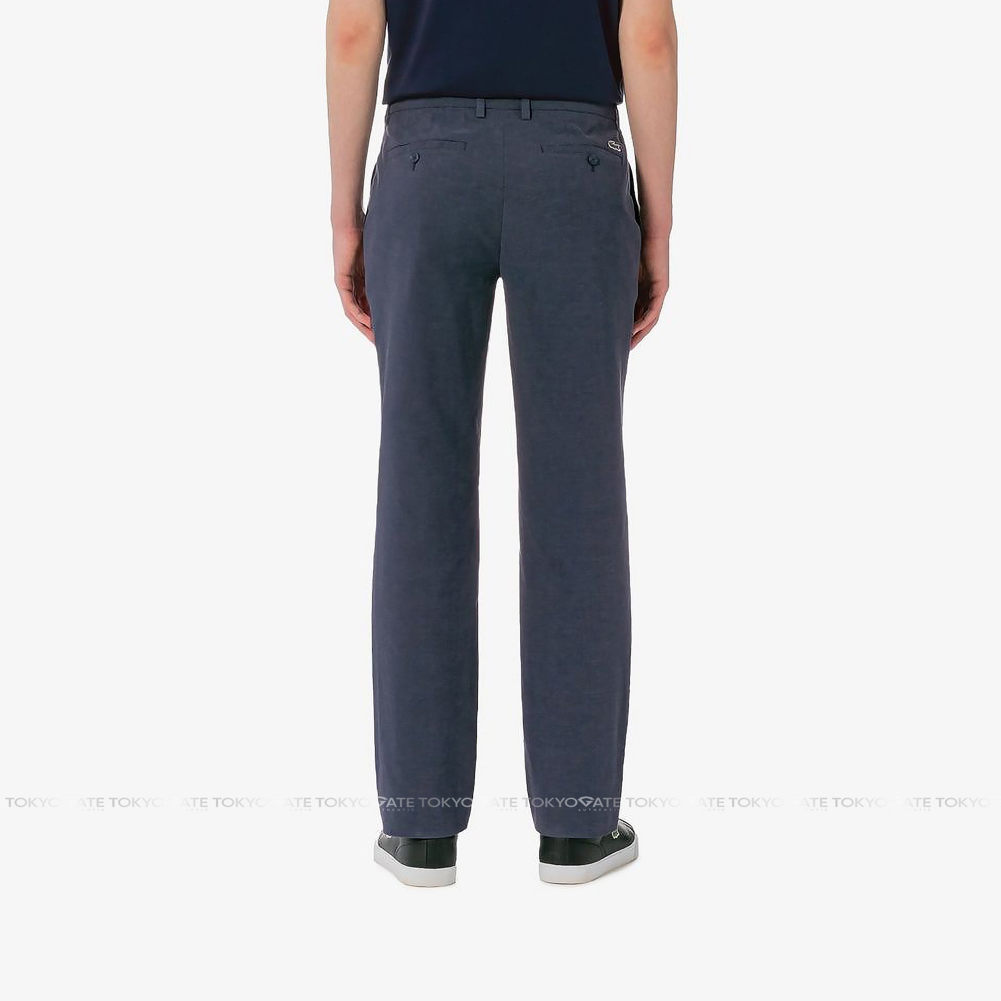 Quần âu Lacoste HH354E 166 Crepe Cotton Trousers Regular Fit