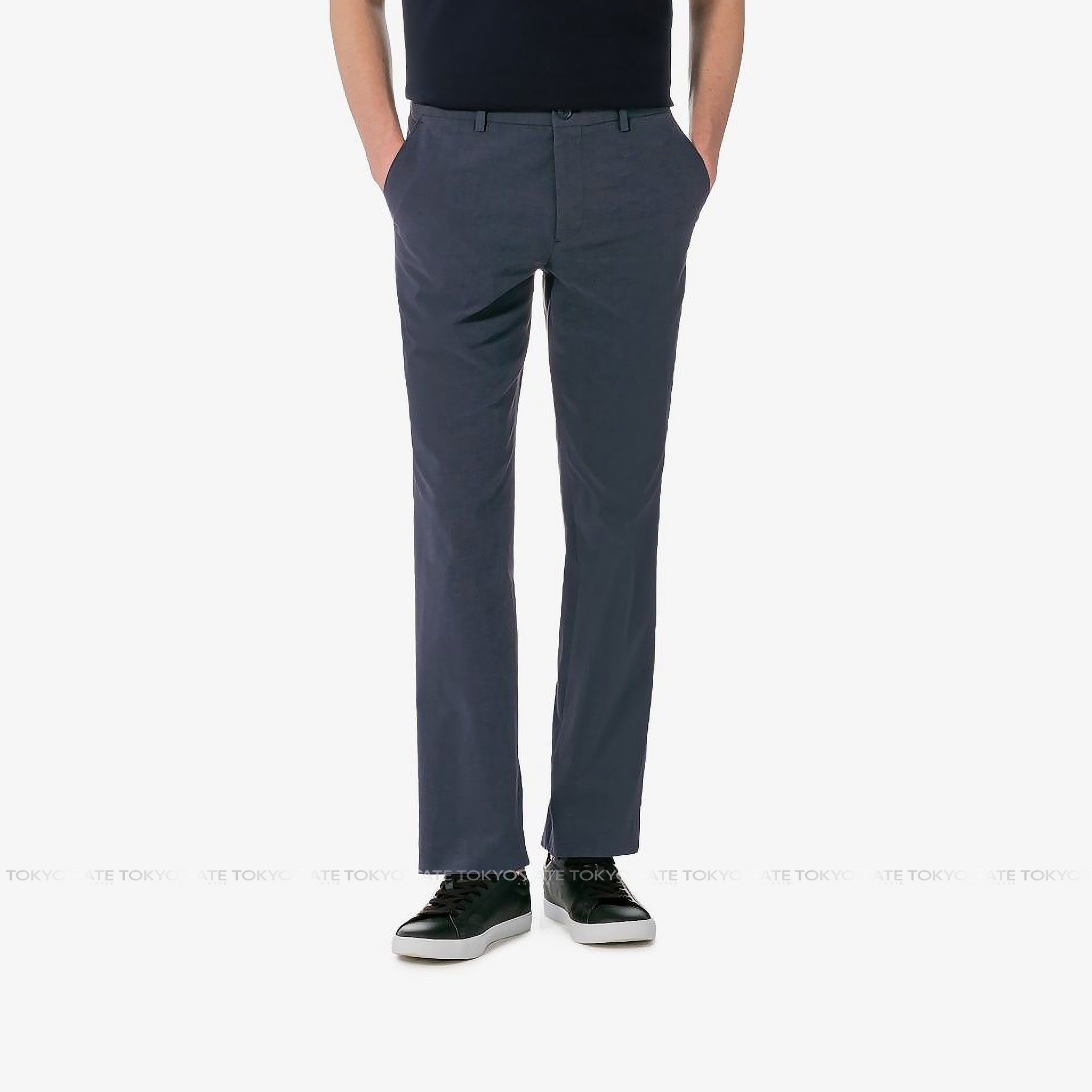 Quần âu Lacoste HH354E 166 Crepe Cotton Trousers Regular Fit