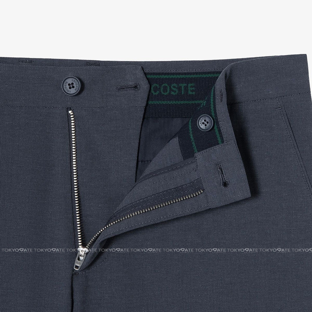 Quần âu Lacoste HH354E 166 Crepe Cotton Trousers Regular Fit