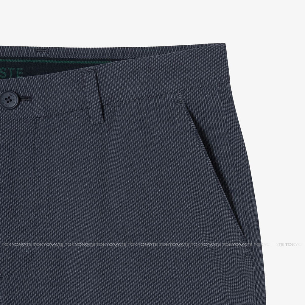 Quần âu Lacoste HH354E 166 Crepe Cotton Trousers Regular Fit