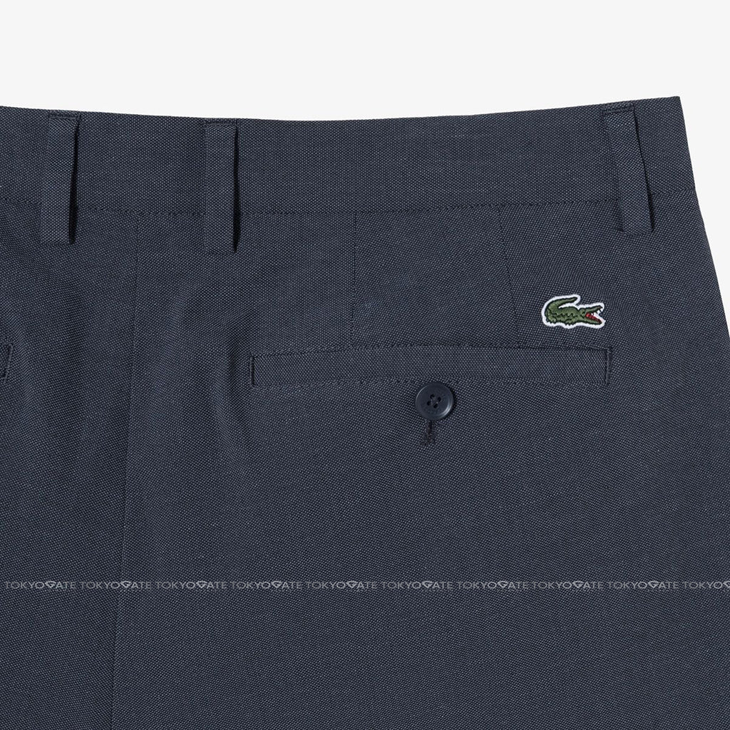 Quần âu Lacoste HH354E 166 Crepe Cotton Trousers Regular Fit