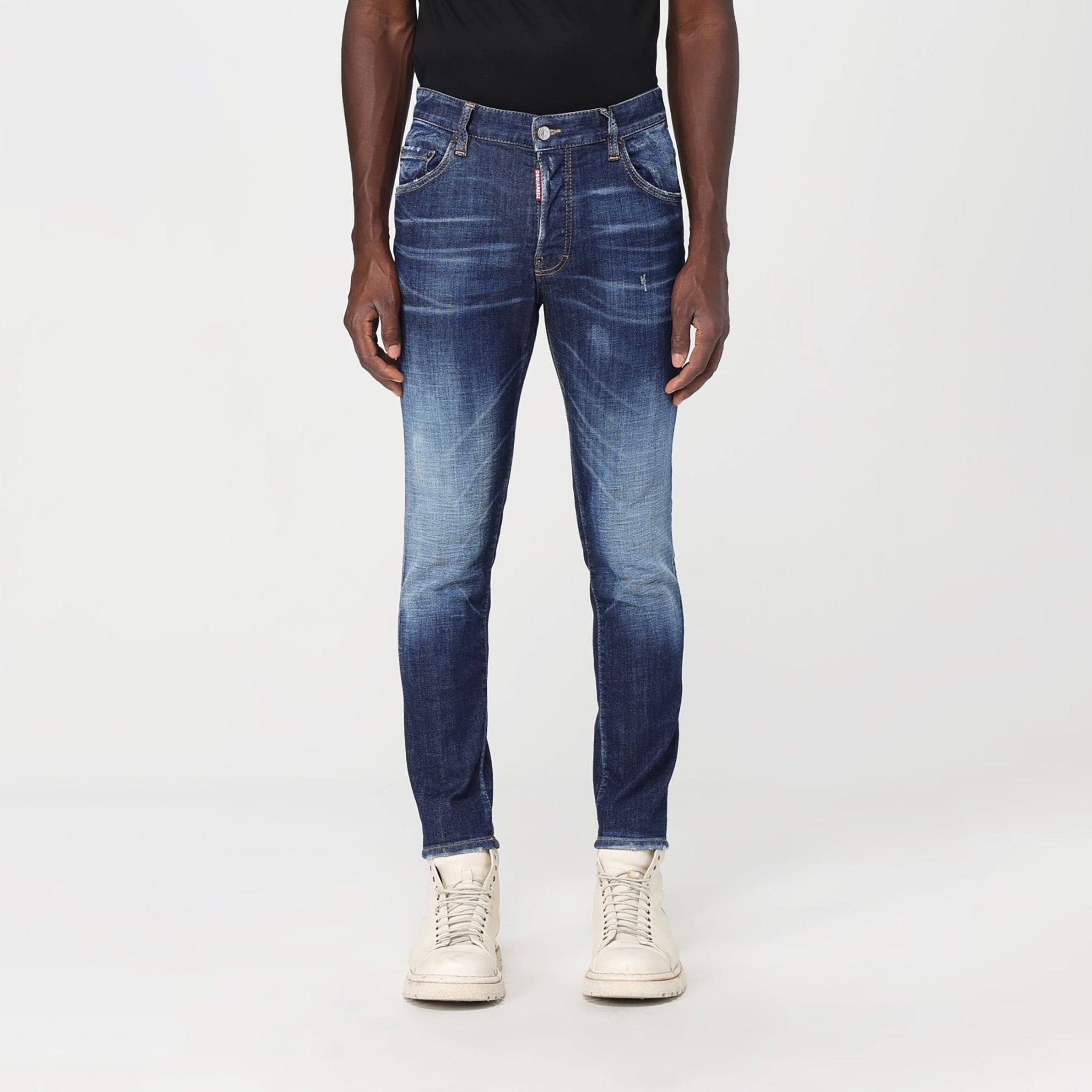 Quần jeans Dsquared2 S71LB1469 470 Skater