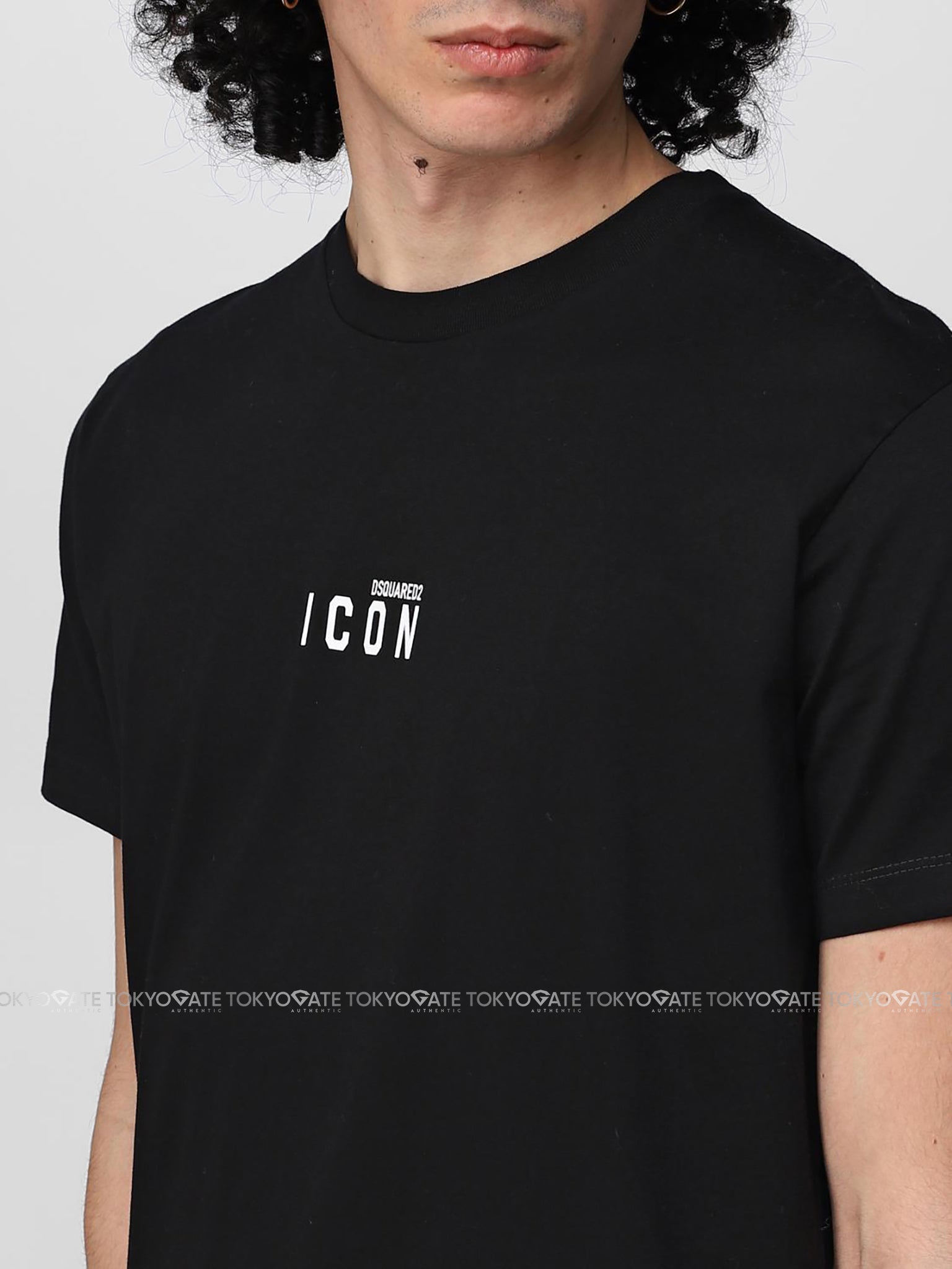 Áo phông Dsquared2 S79GC0010 Icon Spray Logo T-Shirt Black
