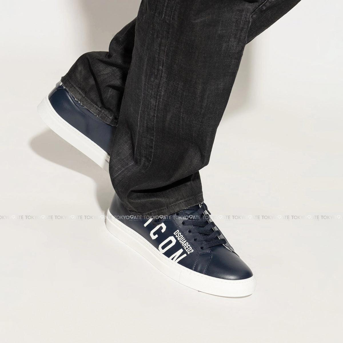 Giày Dsquared2 SNM0384 01500001 M2186 Cassetta Navy White