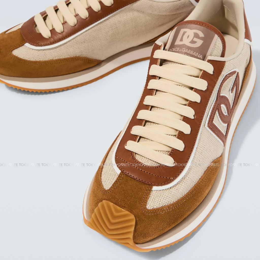 Giày D&G CS2288 A0127 8W125 DG Cushion Avorio Caramello