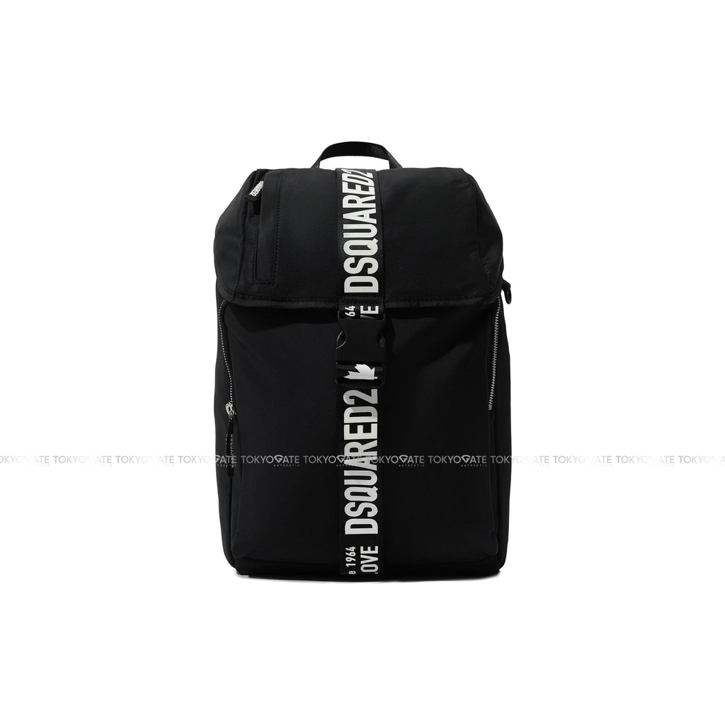Balo Dsquared2 DFM0104 16806816 2124 Made with Love Backpack Black