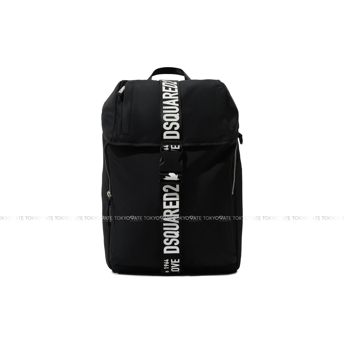 Balo Dsquared2 DFM0104 16806816 2124 Made with Love Backpack Black