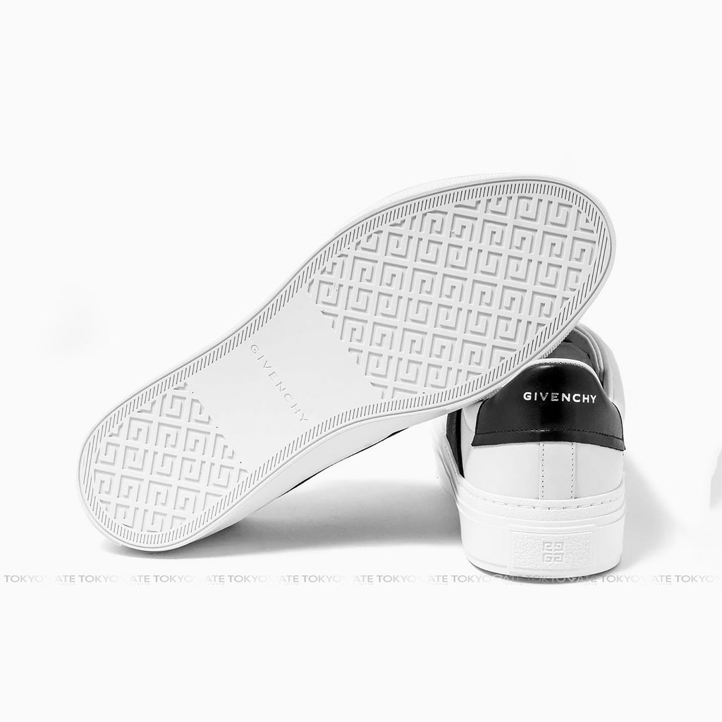 Giày Givenchy BH0096H1HD 116 City Sport Double Webbing Strap White Black