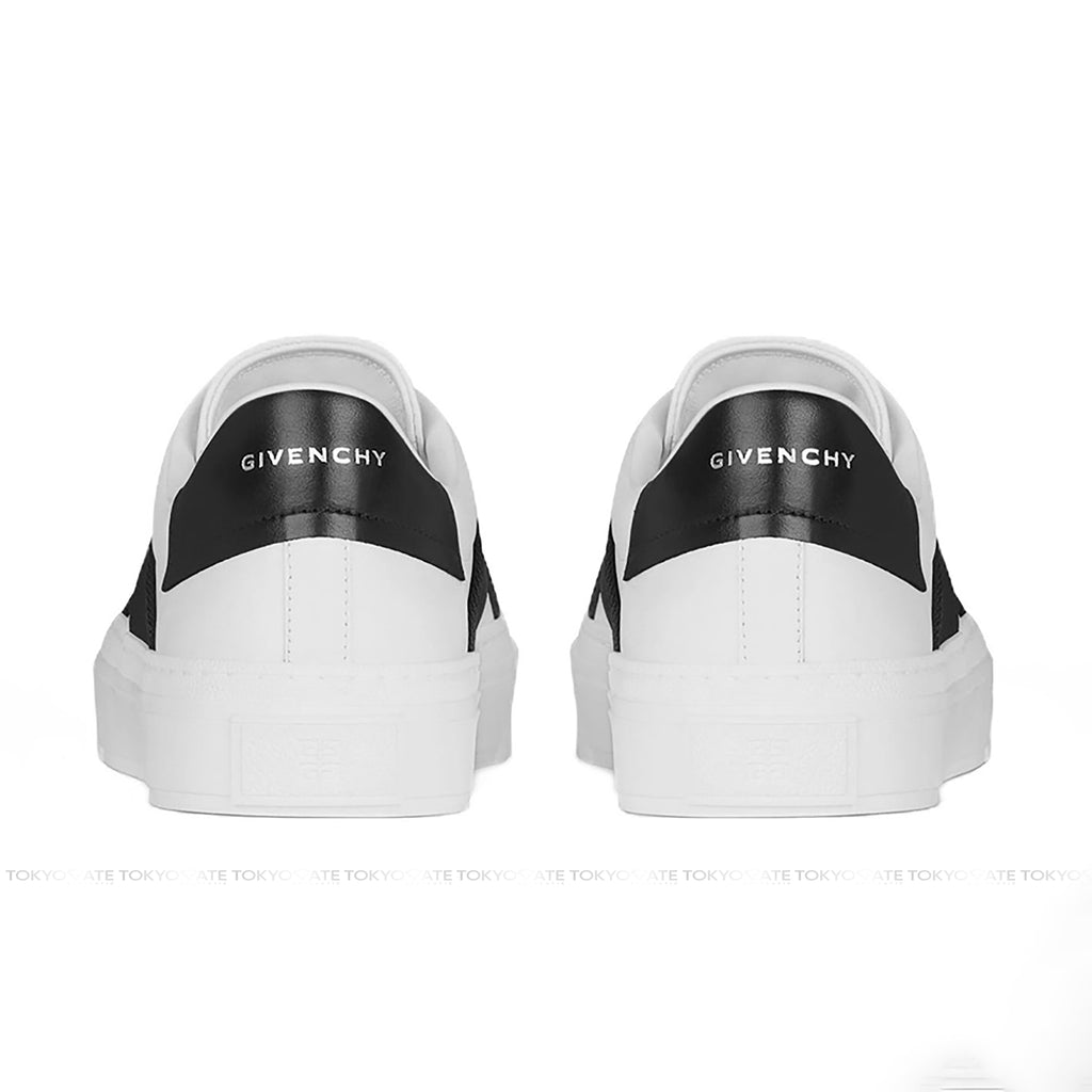 Giày Givenchy BH0096H1HD 116 City Sport Double Webbing Strap White Black