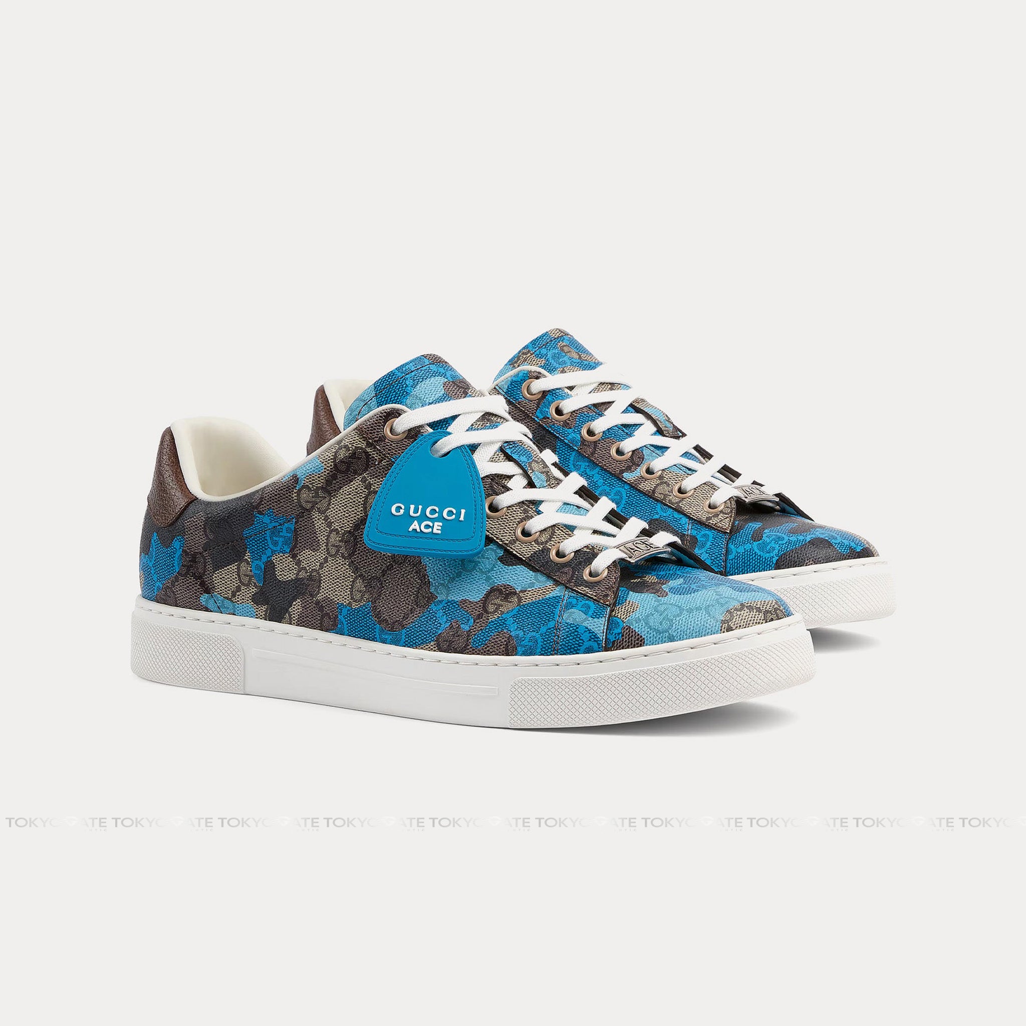 Giày Gucci Ace 854548 FAFRU 8941 GG Supreme Marbled