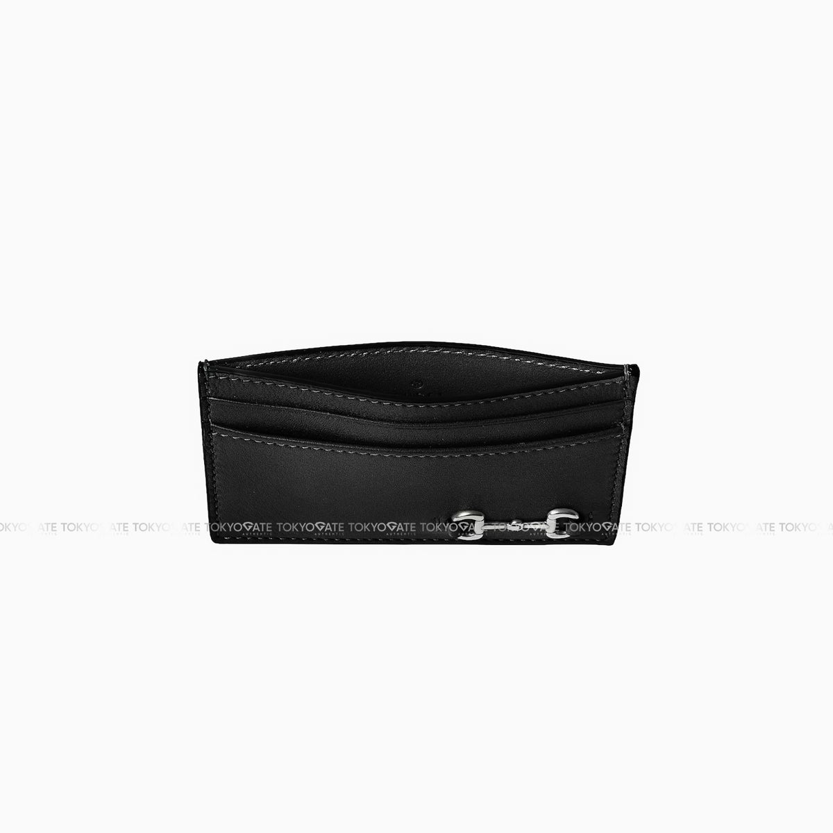 Ví đựng card Gucci 846952 AAFP1 1000 Card Case with Horsebit Black