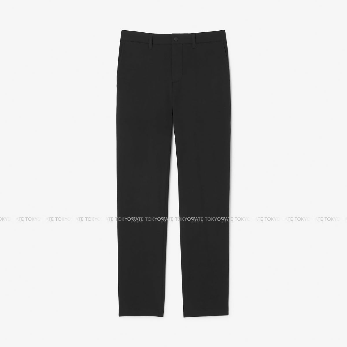 Quần khaki Lacoste HH8513 031 Stretch Cotton Chino Trousers Black Slim Fit