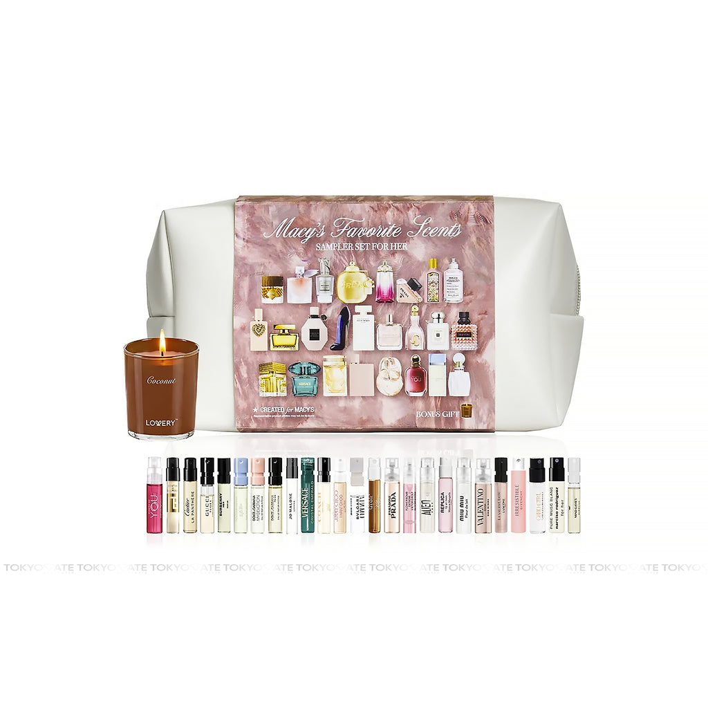 Set nước hoa Macy's Favorite Scents Sample For Her 26 PCS