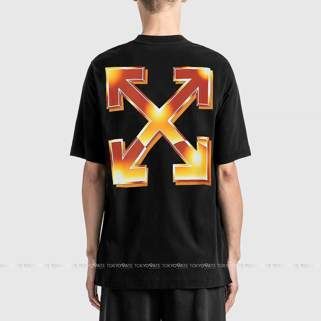 Áo phông Off-White 44MAA120F5004 Metal Arrow Skate S/S Tee Black Oversize