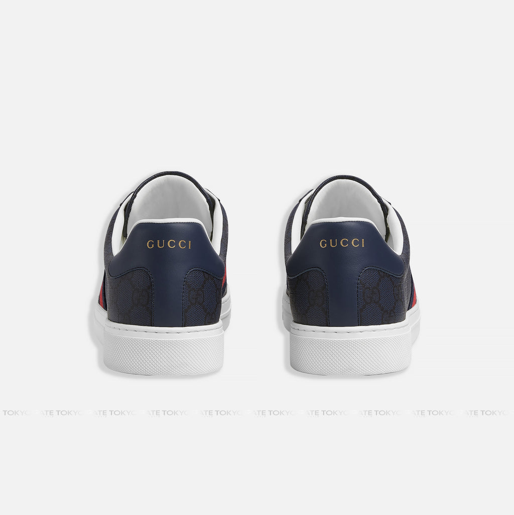 Giày Gucci 760775 JEALM 8741 Ace Sneaker Blue GG Supreme