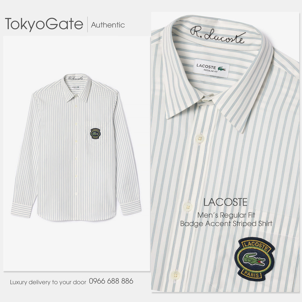Áo sơ mi Lacoste CH0890 IQI Regular Fit