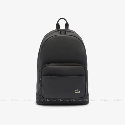 Balo Lacoste NH2549P L.12.12 Concept Petit Piqué Backpack Black