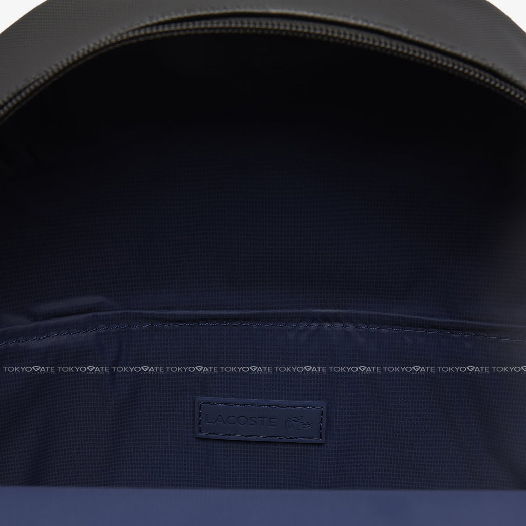 Balo Lacoste NH2549P L.12.12 Concept Petit Piqué Backpack Black