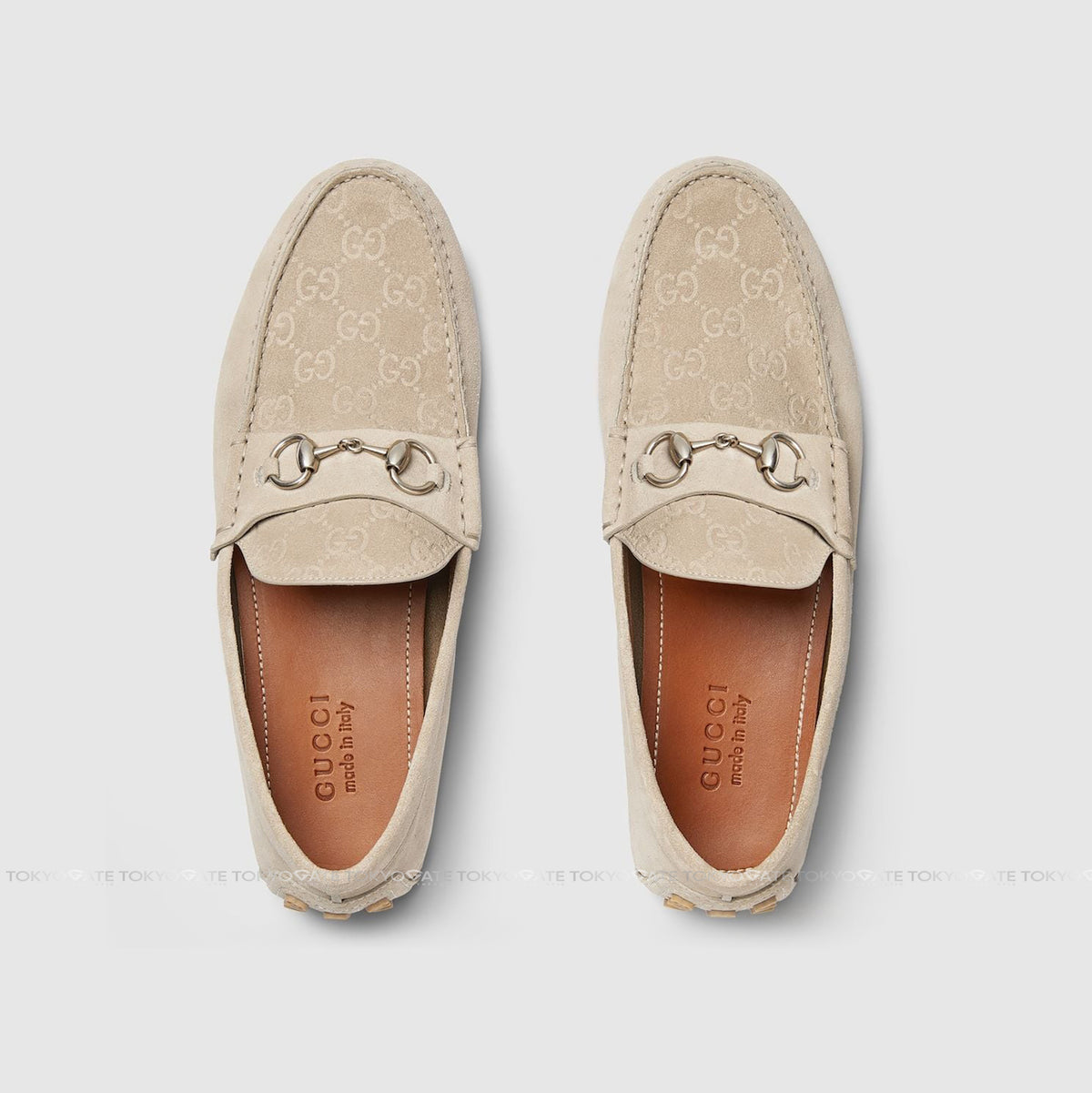 Giày Gucci 795279 AADWB 9511 Driver with Horsebit Oatmeal