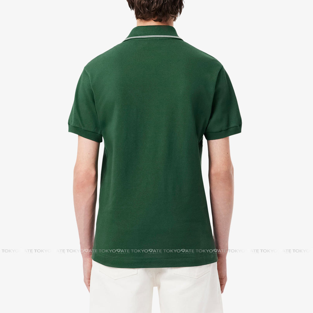 Áo polo Lacoste PH0037 132 Cotton Piqué Light Green Regular Fit Made in France