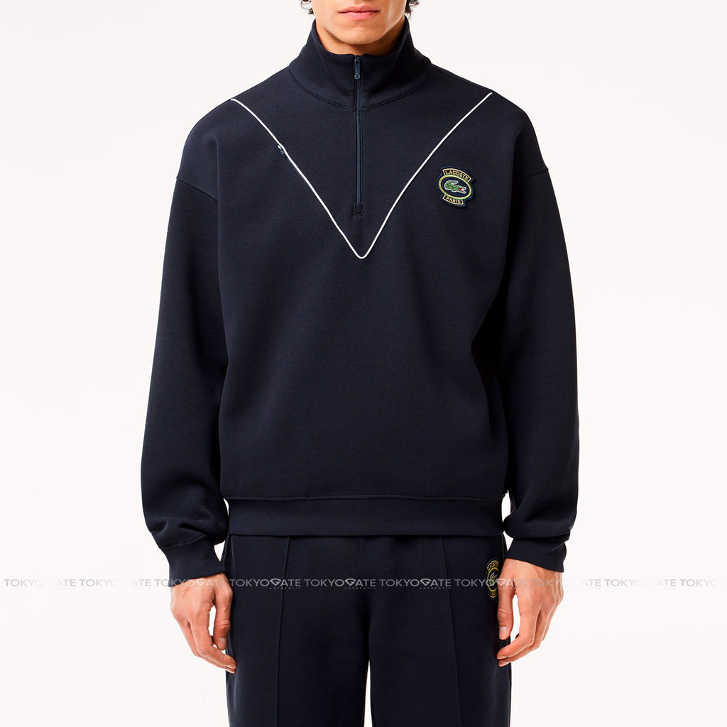Bộ nỉ Lacoste Zip Neck Organic Cotton HDE