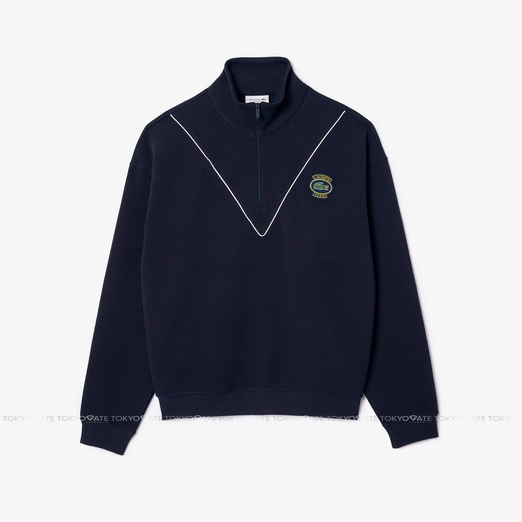 Bộ nỉ Lacoste Zip Neck Organic Cotton HDE