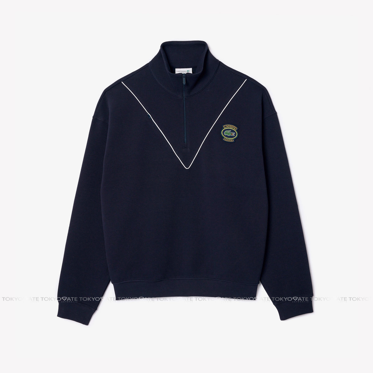 Bộ nỉ Lacoste Zip Neck Organic Cotton HDE