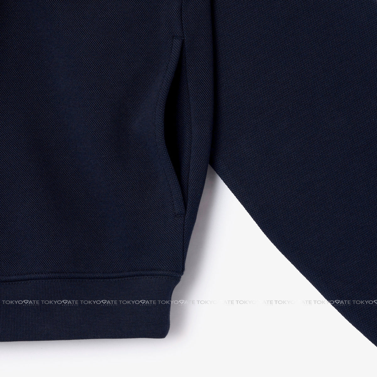 Bộ nỉ Lacoste Zip Neck Organic Cotton HDE