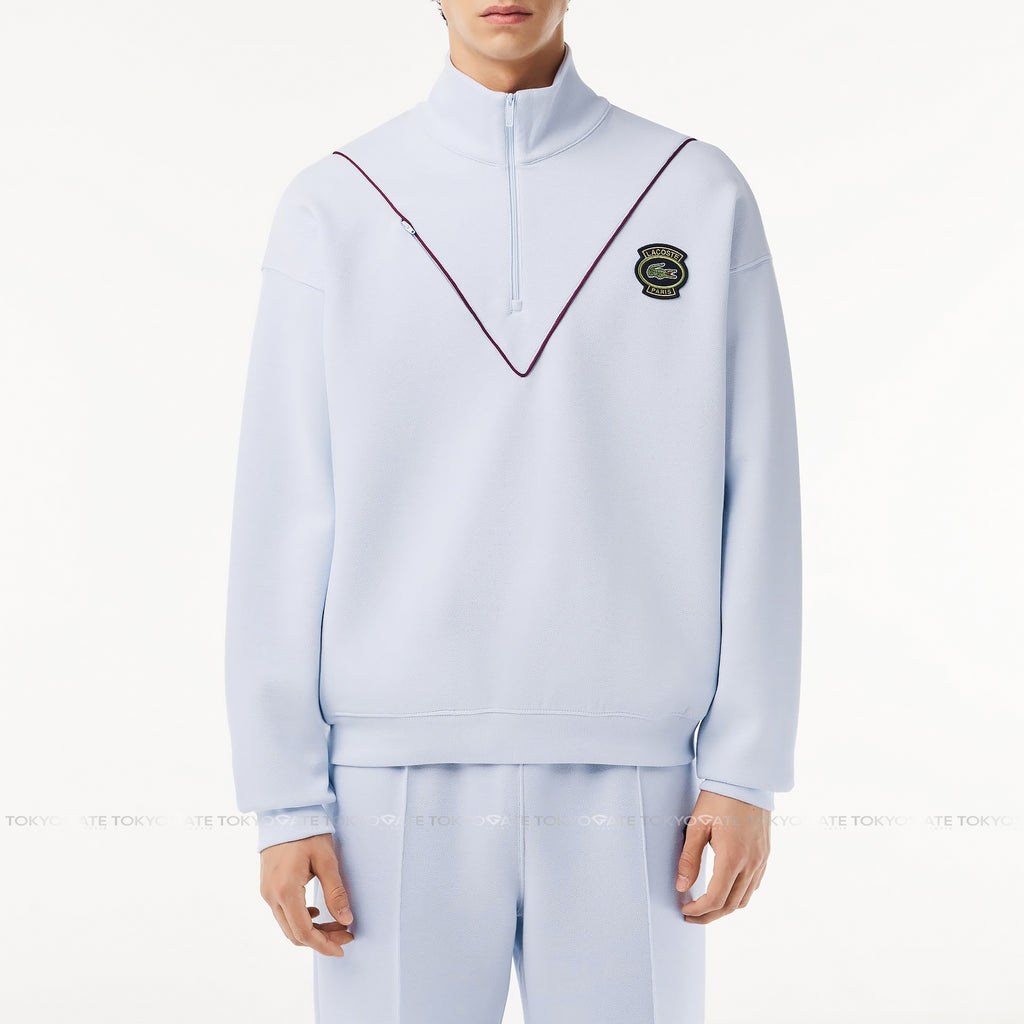 Bộ nỉ Lacoste Zip Neck Organic Cotton J2G