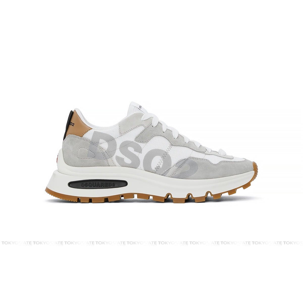 Giày Dsquared2 SNM02080160M2214 Run DSQ2 White & Grey