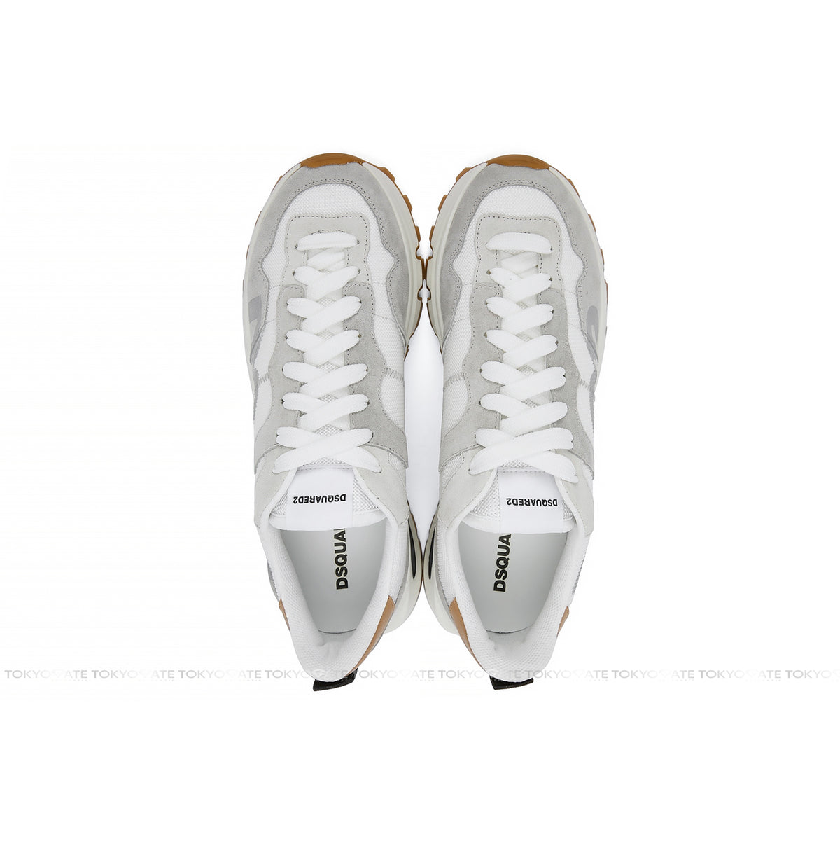 Giày Dsquared2 SNM02080160M2214 Run DSQ2 White & Grey